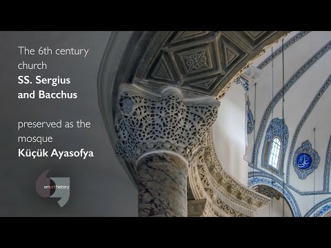 The 6th century church SS. Sergius and Bacchus, preserved as the mosque, Küçük Ayasofya