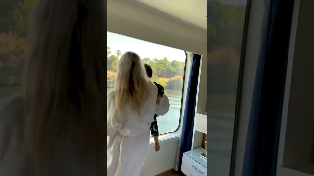 Let the Nile River take you on a journey through time ⛴🚣‍♂️🗺️ #CruisingTheNile #NileCruise