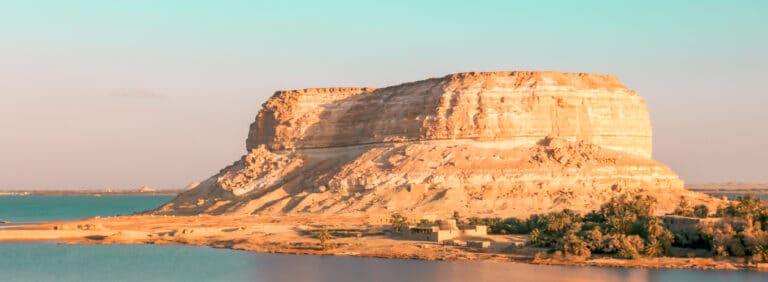 Siwa Oasis in Egypt