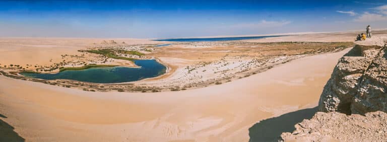Wadi Hitan in Al Fayoum Oasis