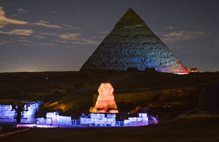 Sound and Light Show at the Giza Pyramids