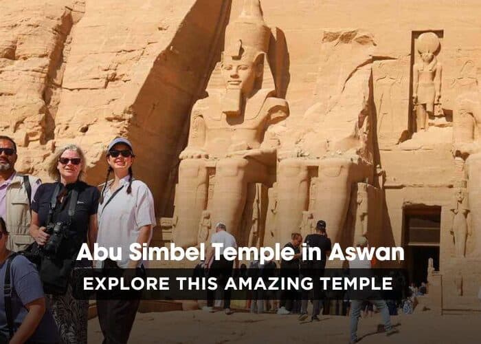 Abu Simbel Temple in Aswan, Egypt