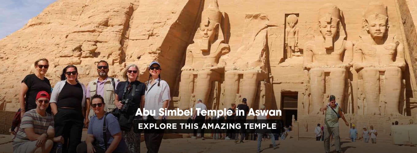 Abu Simbel Temple in Aswan, Egypt