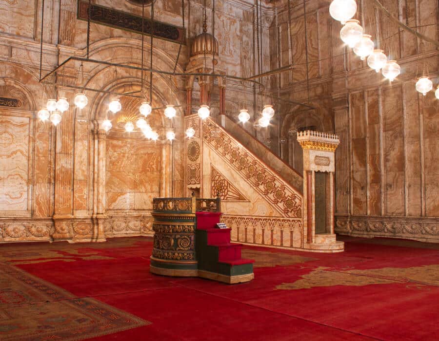 Mosque of Muhammad Ali in Cairo Citadel