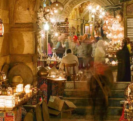 Khan El Khalili At Night