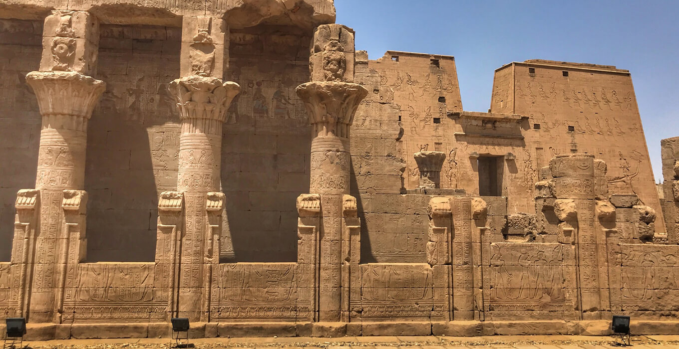 Temple of Edfu in Egypt