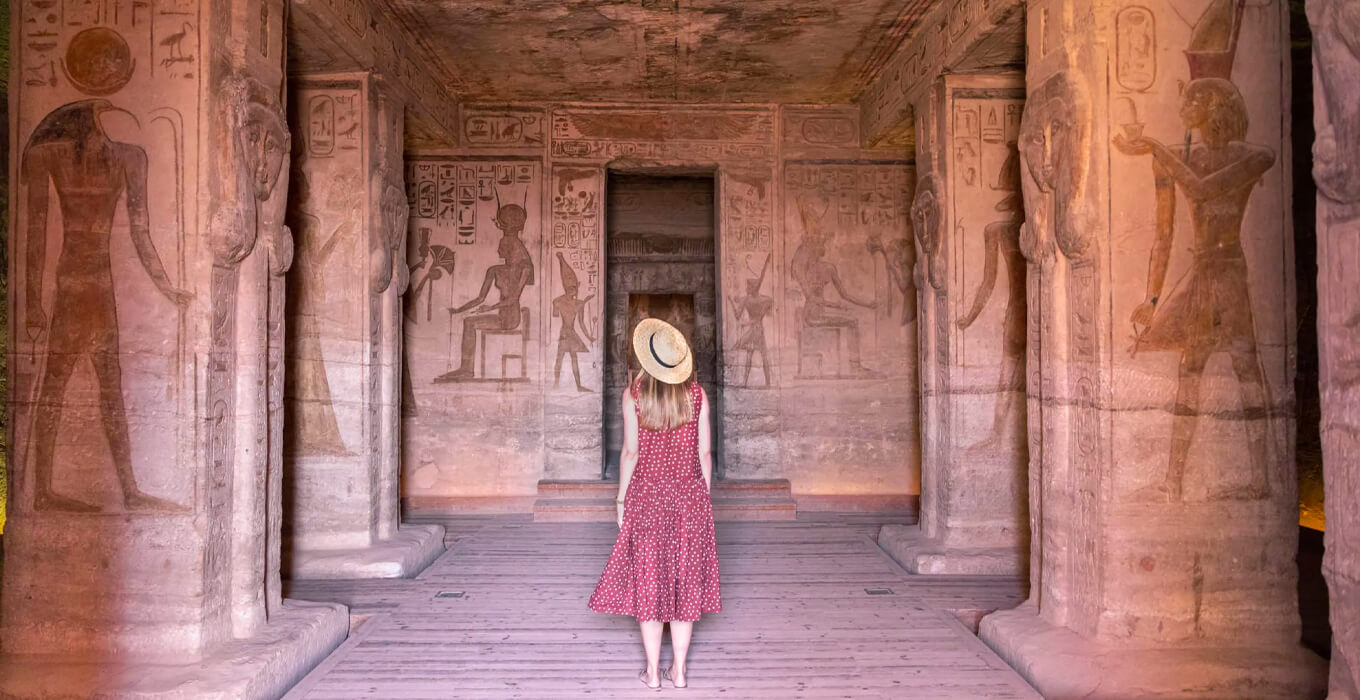 Abu Simbel Temple in Aswan, Egypt