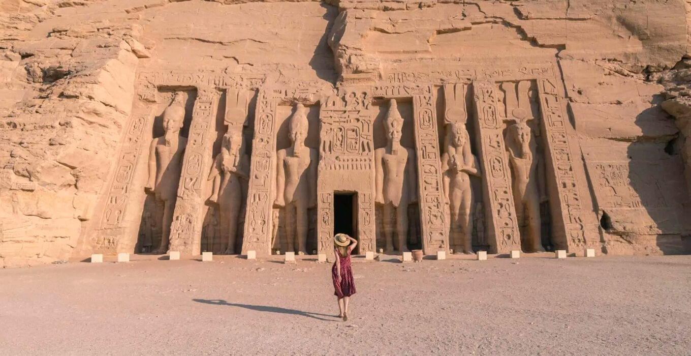 Abu Simbel Temple in Aswan, Egypt