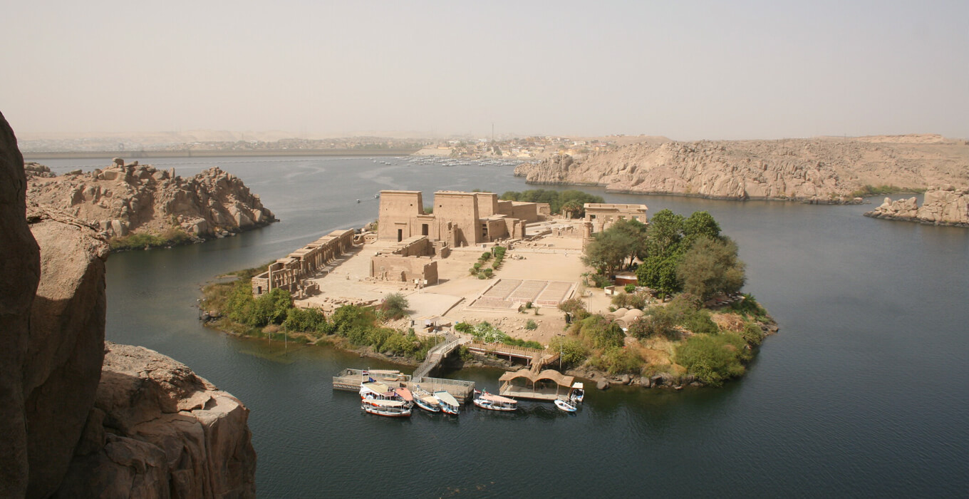 Temple of Philae in Aswan, Egypt