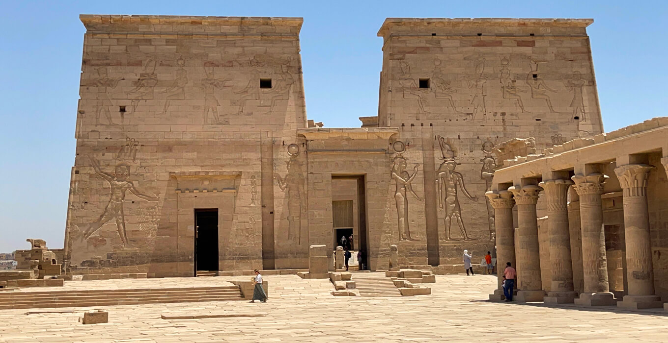 Temple of Philae in Aswan, Egypt